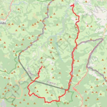 Itinéraire Euskal Raid, distance, dénivelé, altitude, carte, profil, trace GPS
