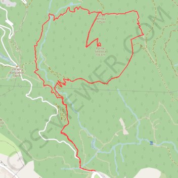 Itinéraire Sainte Agnes et pointe Siricocca, distance, dénivelé, altitude, carte, profil, trace GPS
