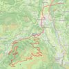 Itinéraire Les pentes du Cabaliros, distance, dénivelé, altitude, carte, profil, trace GPS