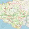 Itinéraire VTT10baseouestcornouaille2019osmV2, distance, dénivelé, altitude, carte, profil, trace GPS