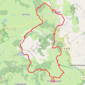 Itinéraire La porte du Cézallier, distance, dénivelé, altitude, carte, profil, trace GPS