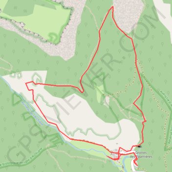 Itinéraire Carnets d'Archiane, distance, dénivelé, altitude, carte, profil, trace GPS