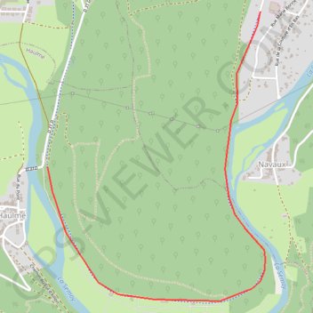 Itinéraire OpenLayers.Feature.Vector_4780, distance, dénivelé, altitude, carte, profil, trace GPS