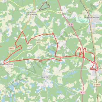 Itinéraire Randonnée des Châtaignes, distance, dénivelé, altitude, carte, profil, trace GPS