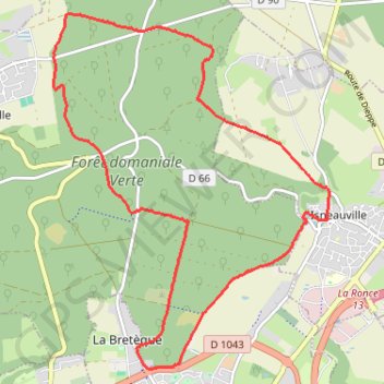 Itinéraire Randonnée La Breteque, distance, dénivelé, altitude, carte, profil, trace GPS