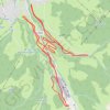 Itinéraire E1 Megeve Option A, distance, dénivelé, altitude, carte, profil, trace GPS