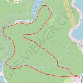 Itinéraire La Vallée de la Faux et les Roches de l'Empereur, distance, dénivelé, altitude, carte, profil, trace GPS