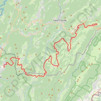 Itinéraire La Forestière, distance, dénivelé, altitude, carte, profil, trace GPS