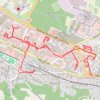 Itinéraire 2022-01-27 16:35:51, distance, dénivelé, altitude, carte, profil, trace GPS