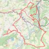 Itinéraire Circuit route à Boust, distance, dénivelé, altitude, carte, profil, trace GPS