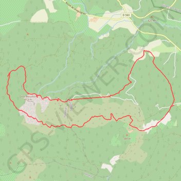 Itinéraire Le Bessillon Cotignac, distance, dénivelé, altitude, carte, profil, trace GPS