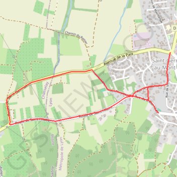 Itinéraire Mon parcours, distance, dénivelé, altitude, carte, profil, trace GPS