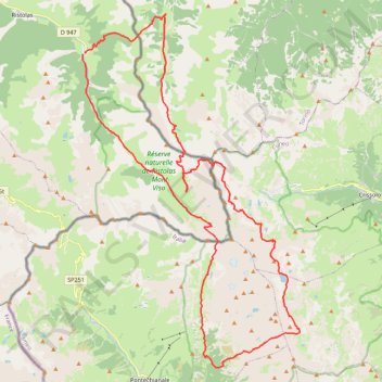 Itinéraire Tour du Mont Viso en 5 jours, distance, dénivelé, altitude, carte, profil, trace GPS