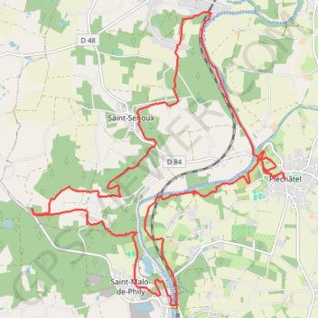 Itinéraire Morning Run, distance, dénivelé, altitude, carte, profil, trace GPS