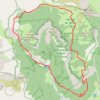 Itinéraire Le Jardin du Roi depuis Archiane, distance, dénivelé, altitude, carte, profil, trace GPS