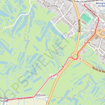 Itinéraire Activity, distance, dénivelé, altitude, carte, profil, trace GPS