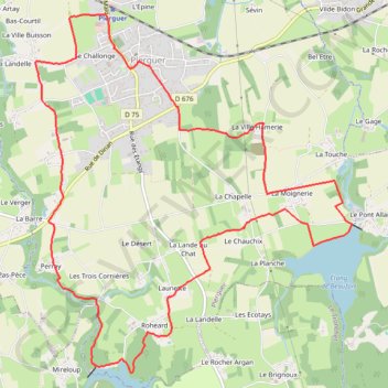 Itinéraire Circuit des barrages, distance, dénivelé, altitude, carte, profil, trace GPS