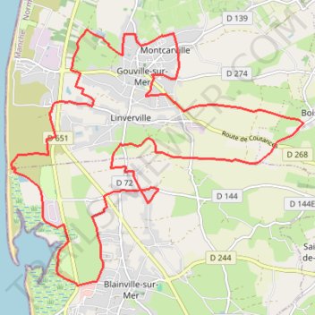 Itinéraire 2 - esg_petit_2026-22948171-1765470599-319, distance, dénivelé, altitude, carte, profil, trace GPS