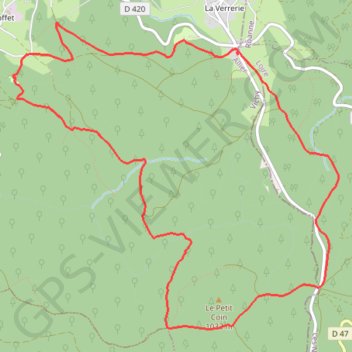Itinéraire Ronde boisée des rochers et des ruisseaux, distance, dénivelé, altitude, carte, profil, trace GPS