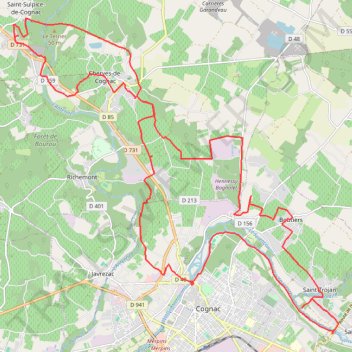 Itinéraire 2023-05-14-09-32-58, distance, dénivelé, altitude, carte, profil, trace GPS