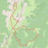 Itinéraire Mont Colombier et Dent de Rossanaz (Bauges), distance, dénivelé, altitude, carte, profil, trace GPS