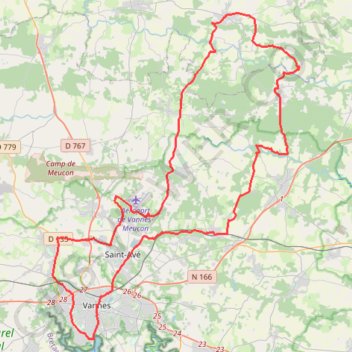 Itinéraire 2022 lundi long, distance, dénivelé, altitude, carte, profil, trace GPS