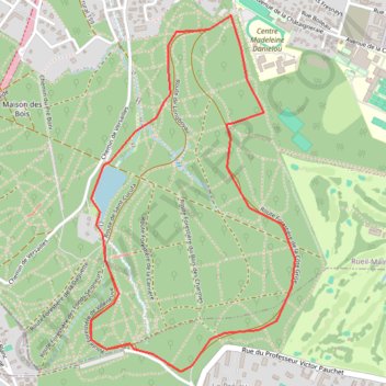 Itinéraire Le tour de Saint cucufa, distance, dénivelé, altitude, carte, profil, trace GPS
