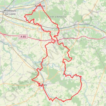 Itinéraire ROL23-AVT-E2-courte, distance, dénivelé, altitude, carte, profil, trace GPS