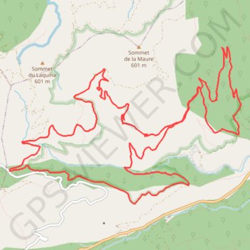 Itinéraire Le Vallon de la Gourre, distance, dénivelé, altitude, carte, profil, trace GPS