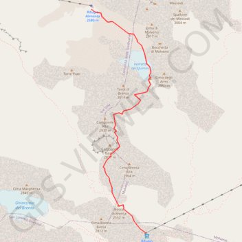 Itinéraire Tracé 103, distance, dénivelé, altitude, carte, profil, trace GPS