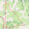 Itinéraire Le Caylar - La Couvertoirade, distance, dénivelé, altitude, carte, profil, trace GPS