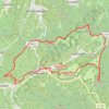 Itinéraire Kaiserstuhl 18km, 540D+ 2 1, distance, dénivelé, altitude, carte, profil, trace GPS