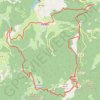 Itinéraire Rando autour de Doizieux, distance, dénivelé, altitude, carte, profil, trace GPS