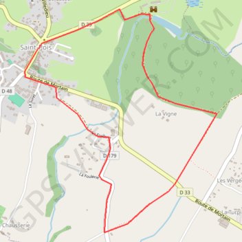 Itinéraire Vallée de la Sée - À la découverte du château de la Marquise, distance, dénivelé, altitude, carte, profil, trace GPS