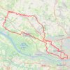 Itinéraire Sortie à vélo l'après-midi, distance, dénivelé, altitude, carte, profil, trace GPS