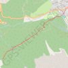 Itinéraire Montgenèvre - Promenade du Bois en AR, distance, dénivelé, altitude, carte, profil, trace GPS