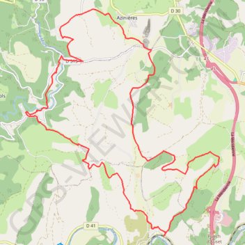 Itinéraire trace, distance, dénivelé, altitude, carte, profil, trace GPS