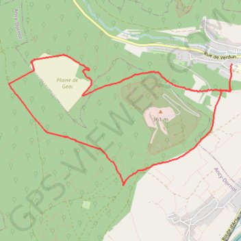 Itinéraire Randonnée, distance, dénivelé, altitude, carte, profil, trace GPS