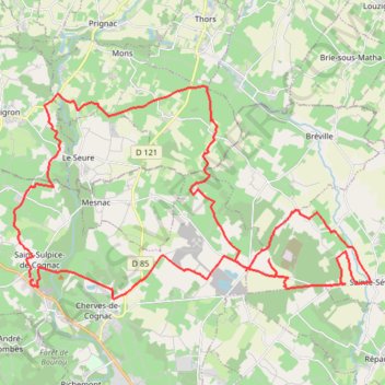 Itinéraire 2025-09-29-14-09-08, distance, dénivelé, altitude, carte, profil, trace GPS