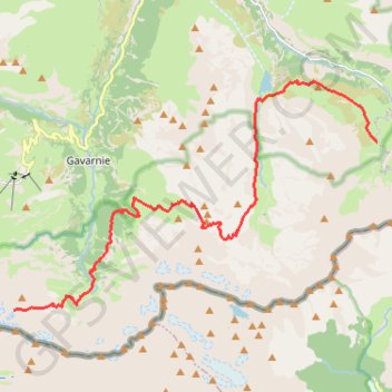 Itinéraire Sarradet-Le Maillet, distance, dénivelé, altitude, carte, profil, trace GPS