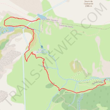 Itinéraire [Itinéraire] Lacs de Cestrède et d'Antarrouyes, distance, dénivelé, altitude, carte, profil, trace GPS