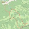 Itinéraire Raquettes vers la frontière, distance, dénivelé, altitude, carte, profil, trace GPS