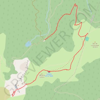Itinéraire De Moulzoune à Porteille, distance, dénivelé, altitude, carte, profil, trace GPS