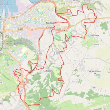 Itinéraire 3 - R4C 2025 - VTT 35km, distance, dénivelé, altitude, carte, profil, trace GPS