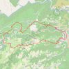 Itinéraire Boucle dans la vallée de l'Ay au départ de Sarras, distance, dénivelé, altitude, carte, profil, trace GPS
