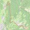 Itinéraire Chamois Sans Venin, distance, dénivelé, altitude, carte, profil, trace GPS