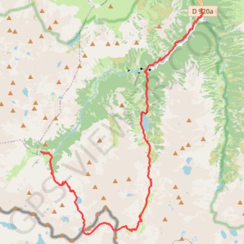 Itinéraire Du Refuge Wallon à Cauterets par le Col d'Arratille et le Col des Mulets, distance, dénivelé, altitude, carte, profil, trace GPS