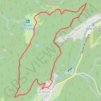 Itinéraire 2023-02-06 Jean d'Zoure Rouge Feignes Champis 7 km, distance, dénivelé, altitude, carte, profil, trace GPS