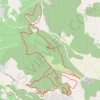 Itinéraire Les 3C à Congénies, distance, dénivelé, altitude, carte, profil, trace GPS