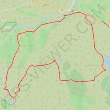Itinéraire La plaine des Maures, distance, dénivelé, altitude, carte, profil, trace GPS